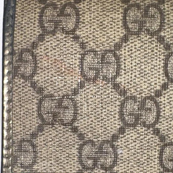 Gucci Vintage GG Plus Women's Monogram Canvas Long Wallet - Picture 7 of 13